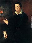 Alessandro Allori Portrait of a Young Man painting